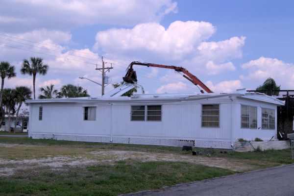 Mobile Home Demolition in La Crosse