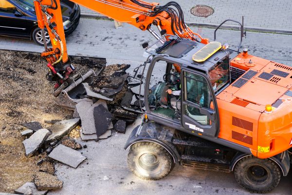 Asphalt Demolition in La Crosse